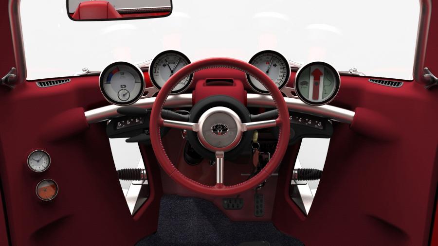 Торпедо Toyota Kikai Concept 2015 года  (фото 11 из 14)